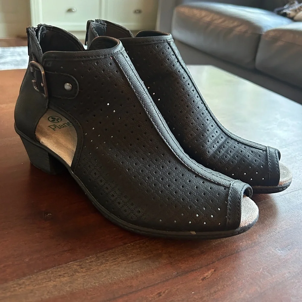 New • PLANET by Earth Peep Toe Heels ~ size 7 - Picture 2 of 11